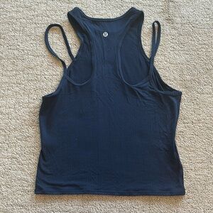 Navy double strap tank